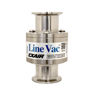 Φλαντζωτοί Αεροεταφορείς (Sanitary Flange Line Vacs)