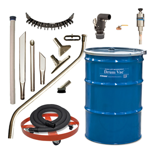 Αερόσκουπα Βαρελιού Υψηλής Απόδοσης (High Lift Reversible Drum Vac )